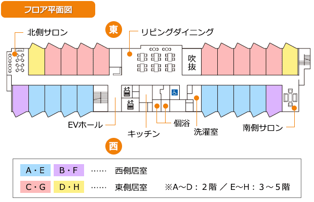 フロア平面図